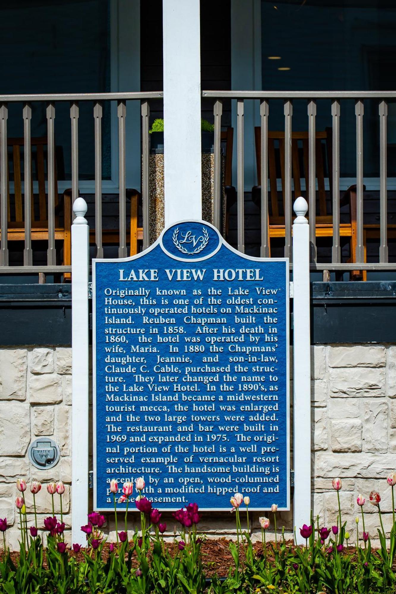 Lake View Hotel Mackinac Island Exterior foto